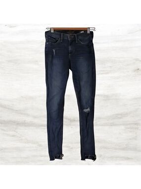 Lucky Brand Jeans Women's Size 00 24 Blue Skinny Jeans Ava Skinny Ankle Boho